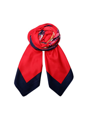 BCTALULA satin scarf - Red