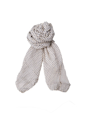 BCPICCOLO scarf - Creme Dot