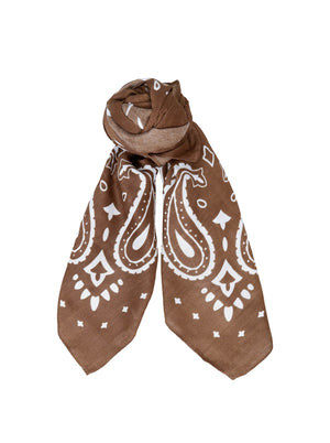 BCCHANDRA scarf - Coffee
