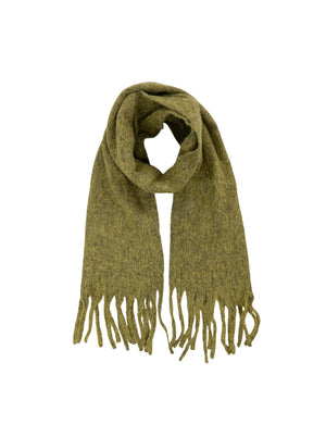 BCNADJA winter scarf - Dk. Lime
