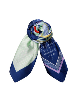 BCROMINA mini scarves - Blue Multi