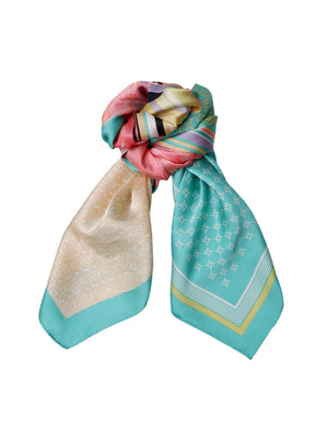 BCROMINA mini scarves - Green Multi