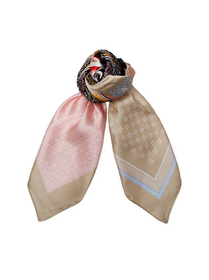 BCROMINA mini scarves - Sand Multi
