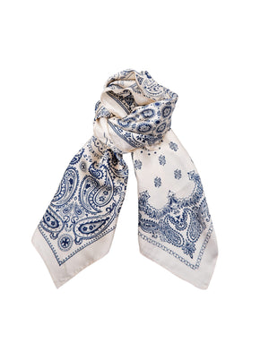 BCPAISLEY mini scarves - Blue
