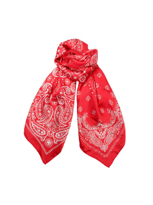 BCPAISLEY mini scarves - Red