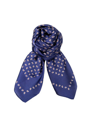 BCMEIRA mini scarf - Navy