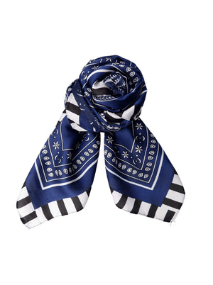 BCTRESSA mini scarf - Navy