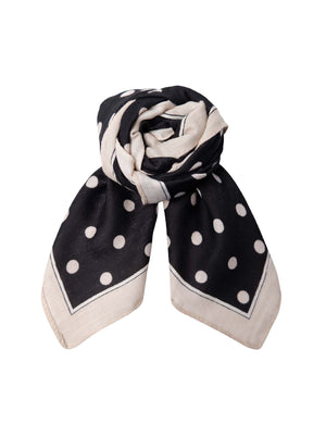 BCANNELI mini scarf - Black