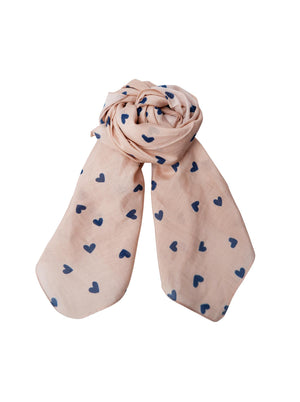 BCCLAUDINE mini scarf - Blue Heart