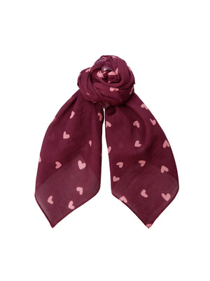 BCCLAUDINE mini scarf - Plum