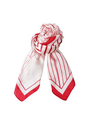 BCTYRA mini scarf - Red