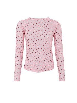 BCANNIE mesh blouse - Rose Dot