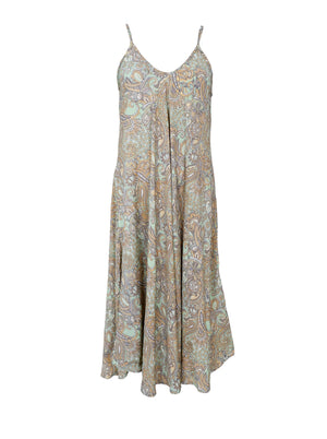 BCLUNA strap dress - Golden Pistachio LIMITED
