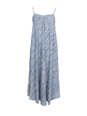 BCLUNA Vea strap dress - Blue Argyle