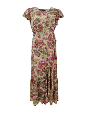 BCLUNA flared wrap dress - Ruby Meadow