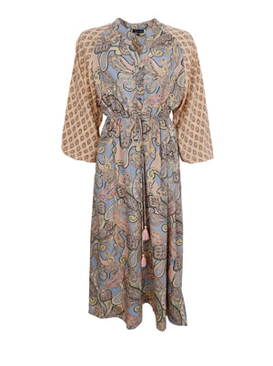 BCLUNA raglan dress - Paradise Sky Mix