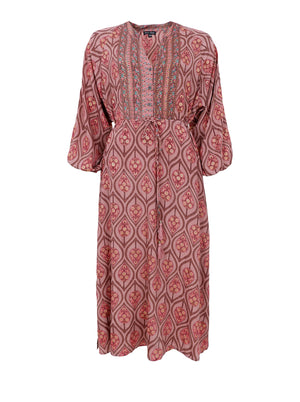 BCLUNA raglan dress - Powder Tulip