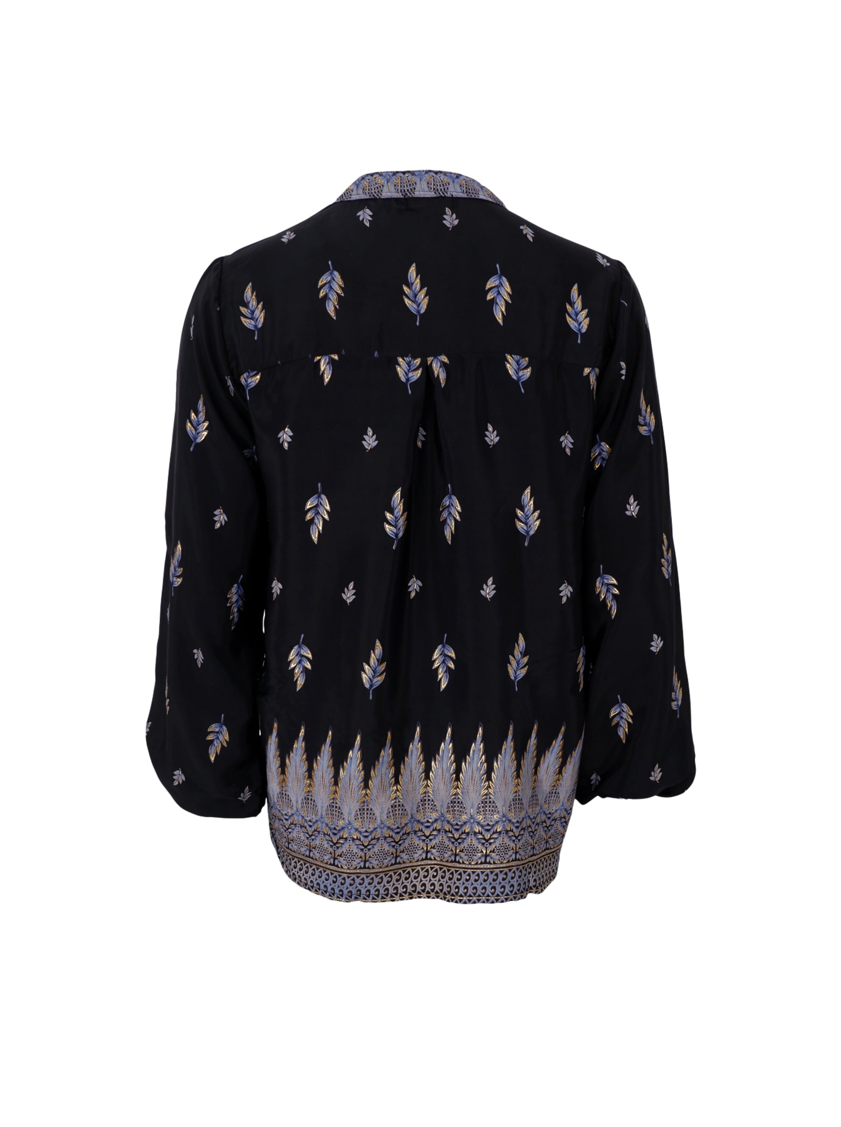 BCLUNA blouse - Fall Blue - Black Colour