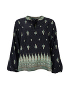 BCLUNA blouse - Fall Green - Black Colour