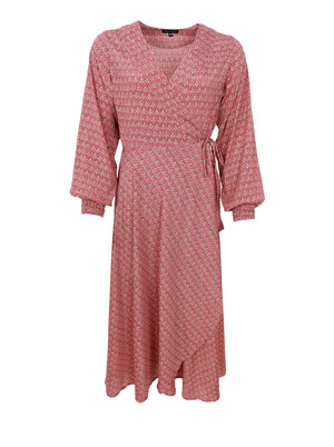BCLUNA wrap dress - Indie Berry
