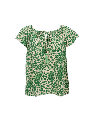 BCLUNA Dana blouse - Green Leo