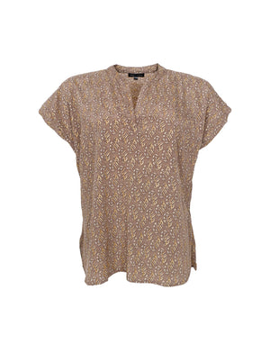 BCLUNA Andrea s/s blouse - Taupe Mist