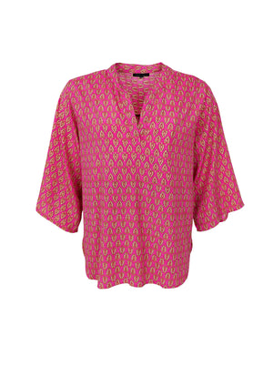 BCLUNA flared sleeve blouse - Savannah Pink
