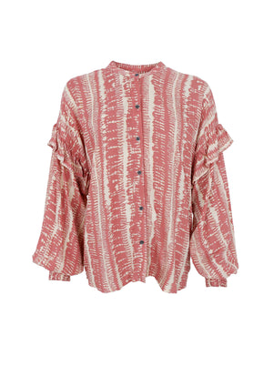 BCSTELLA frill blouse - Balance Rose