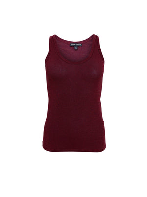 BCFAYE Lurex Top - Plum