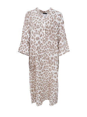BCMELINA shirt dress - Nougat Leo