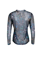 BCFLORENCE mesh blouse - Multi Animal - Black Colour