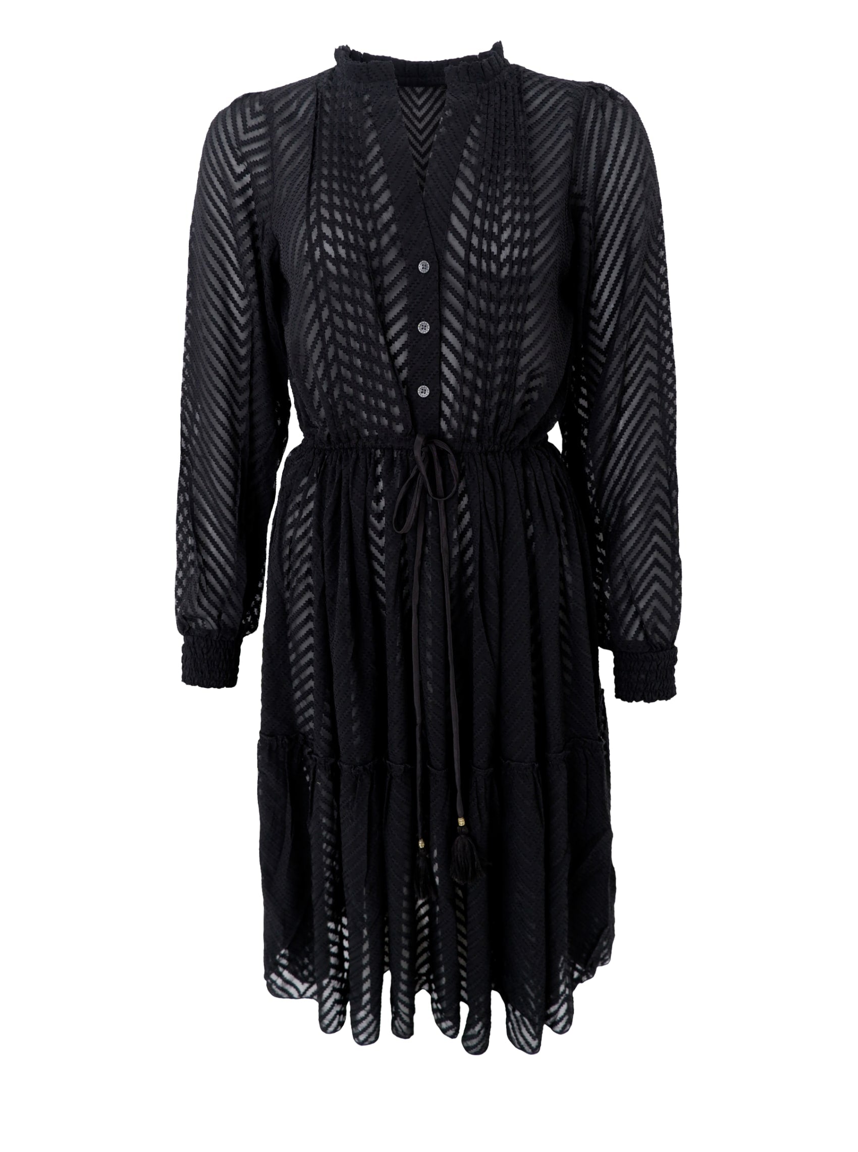 BCZIGGA ROSE short dress - Black - Black Colour