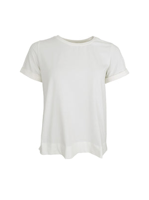 BCMAY SS tee - Off White - Black Colour