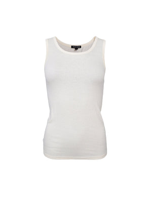 BCTEA tank top - Off White - Black Colour