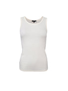 BCTEA tank top - Off White - Black Colour