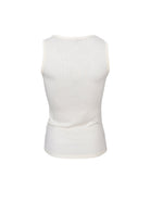 BCTEA tank top - Off White - Black Colour