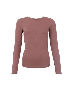 BCTEA ls tee - Coffee