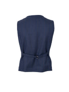BCPARK tailored vest - Indigo Blue - Black Colour