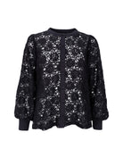 BCMARIE lace shirt - Black - Black Colour