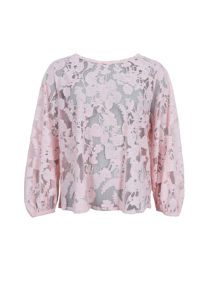 BCDREAM lace blouse - Lt. Rose