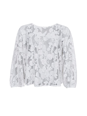 BCDREAM lace blouse - White