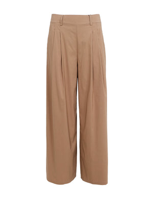 BCDAVINA wideleg pant - Khaki