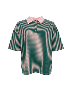 BCMILLIA s/s polo shirt - Green