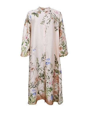 BCZENNIA flower dress - Champagne