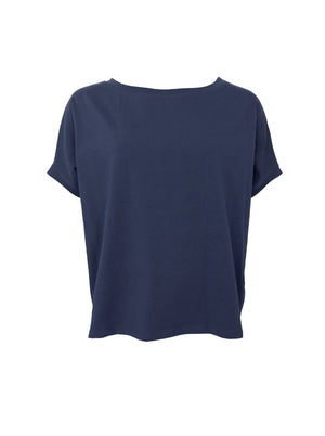 BCMAY loose blouse - Navy
