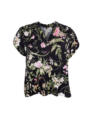 BCZENNIA blouse - Black Flower