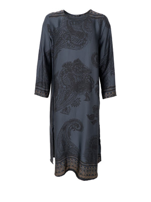 BCJASMINE long dress - Midnight Grey