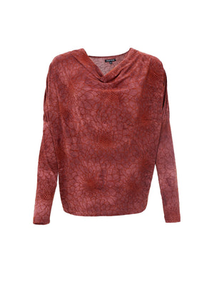 BCTESSA ls blouse - Plum