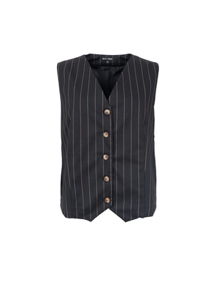 BCOXFORD loose vest - Black