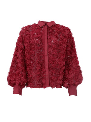 BCCHIARA shirt - Wine